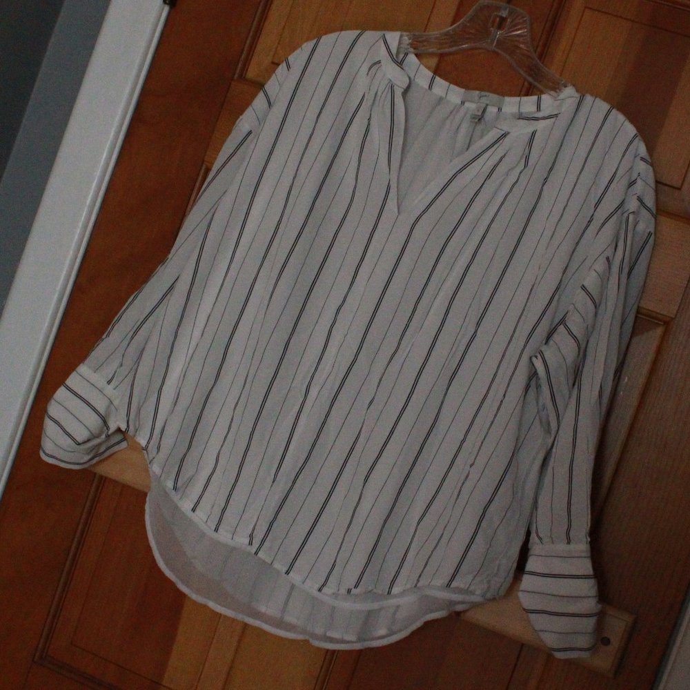 Joie Striped Pullover Blouse - image 2